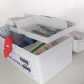 First Aid Kit Box For home & office . Medicine Stores, organizes. 