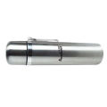 Portable Vacuum Flask - 1 Liter - Silver.