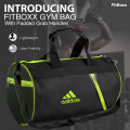 Sports and Gym Bag - 18/9 inch Black Color Fitness Gym Bag.