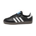 2025 New Trendy Black And Grey Color SAMBA Canvas Sneakers Shoes For Men Lightweight And New Summer Collection Shoes For Man. 