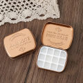 Mini Watercolor Tin Box 12/24 Grid Portable Watercolor Packing Travel Palette Student Artist Painting Aquarela Art Supplies. 