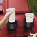 LI Car Seat Headrest Hook Cup Holder Handbag Umbrella Hanger Storage Organizer Auto Travel Accessories (2 Pack). 