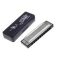 Swan Diatonic Blues Harmonica/ Mouthorgan 10 Holes C Key Harp Mouth Organ. 