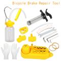Hydraulic Bicycle BIke Disc Brake Oil Bleed Tool Kit For Shimano Tektro Magura BDM.