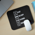 Eat Sleep Game Repeat Custom Design Mouse Pad (Gaming, Office Use and Gift Mouse Pad BD).