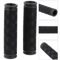 Bike Handlebar Grips, Soft Rubber,Bicycle Grip for Bicycle (Black). 