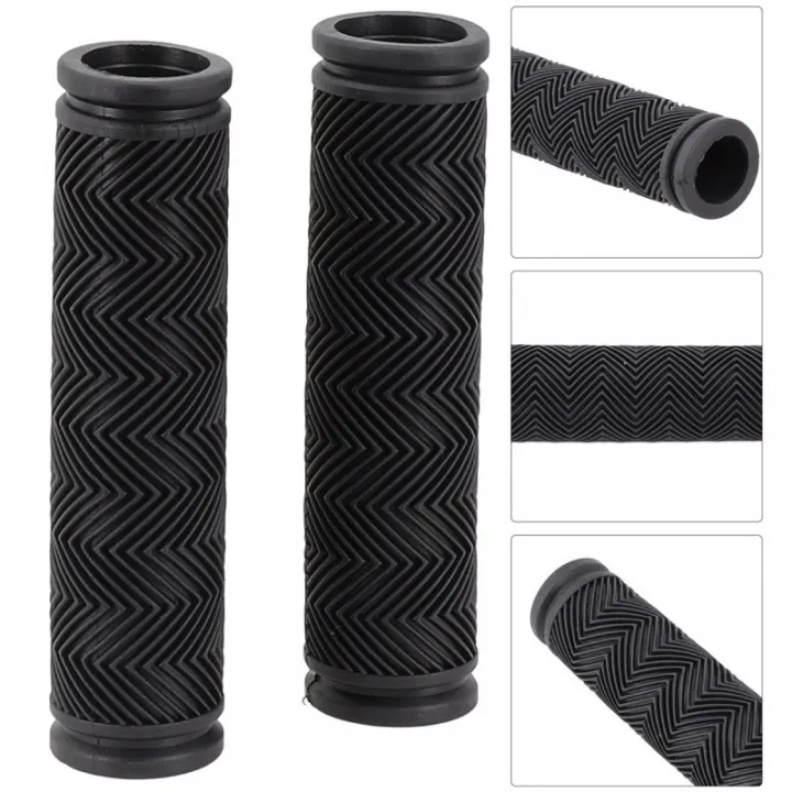 Bike%20Handlebar%20Grips,%20Soft%20Rubber,Bicycle%20Grip%20for%20Bicycle%20(Black)%20-%20Image%202