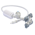 Four Outlet Hanging Fogger Sprinkler Irrigation System for Watering, Cooling & Humidity Control in Livestock Farms & Garden Watering and Temperature Control. 