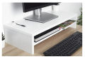 Monitor Stand - 2 Tier Computer Monitor Shelf Wood Desktop Stand For Laptop Computer Desk Organization Desktop Monitor Stand - Wood Monitor Stand. 