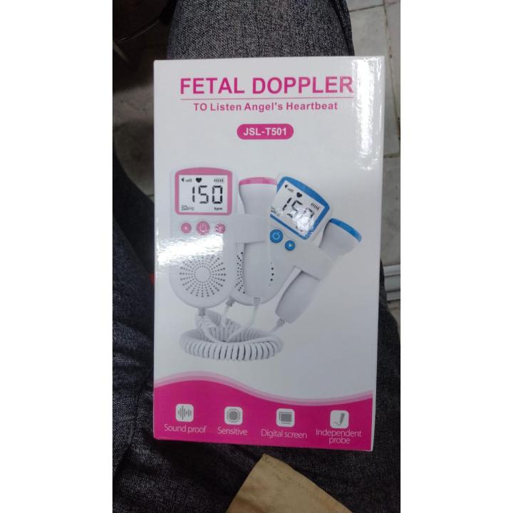 Baby Monitor Fetal Doppler Fetal Heart rate Monitor Home Pregnancy Baby ...