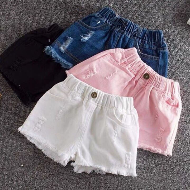 Girls%20Denim%20Shorts%20Teenagers%20Summer%20Cute%20Short%20Pants%20Kids%20Beach%20Clothes%20Children's%20Shorts%20For%20Girls%203-11T%20-%20Image%203