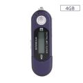 4GB Mini USB MP3 Music Player Digital LCD Screen FM Radio With Microphone No Battery Powered Digital Mp3 Player For Students. 