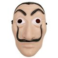 【3C VictoryEagle】Carnival Comedy Master La Casa De Papel Dali Cosplay  Halloween Masquerade Paper House. 