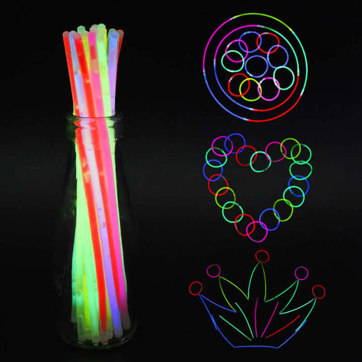 GJU8%20Fluorescent%20Glowing%20Single%20Children's%20Colorful%20Silver%20Bracelet%20Toy%20Night%20Glow%20Boosting%20Stick%20-%20Image%204
