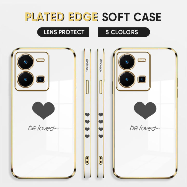 Luxury%206D%20Plating%20Case%20for%20Vivo%20Y35%20Back%20Cover%20Lover%20Heart%20Side%20Print%20Soft%20Silicone%20Square%20Phone%20Cases%20-%20Image%202