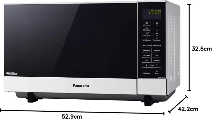 Panasonic%20%20Microwave%20Oven%20NN-SF564%20%E2%80%93%20White%2027L%201000W%20Flatbed%20-%20Inverter%20%7C%20No%20Turntable%20%7C%20Inverter%20Technology%20%7C%2017%20Auto%20Menus%20-%20Image%202