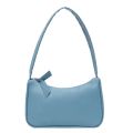 Casual Baguette Bag Women Trendy Fashion All-match One-shoulder Armpit Brand Solid Color Handbag Womens. 