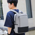 Business travel computer bag backpack men's college student computer backpack men's large capacity business travel backpack. 