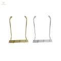 Salon Foot Rest Stand Barber Chair Parts Comfortable Barber Shop Foot Rest for Hair Stylists gold.
