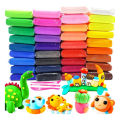 Baraky 12 Pcs Colors Air Dry Clay for Kids Non-Toxic Soft & Ultra Light Modeling Clay with Project Book, Accessories and Sculpting Tools, Perfect Creative Gift for Boys & Girls. 