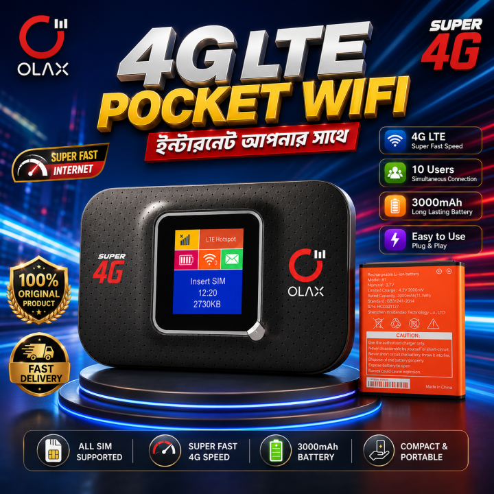 OLAX%20MF982%204G%20LTE%20Pocket%20Wifi%20Mobile%20Hotspot%20Router%20-%203000mah%20-%20Image%202