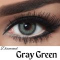 Bella Gray Green Diamond Color Contact Lens with kit box. Bella Diamond Series. #g.r.a.y.green.