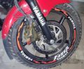 FAZER | YAMAHA FAZER | V2 | YAMAHA | Wheel Rim Stickers |  FAZER Rim sticker | Bike sticker || Bike full set Sticker- ( Waterproof & Premium quality) | customize sticker |. 