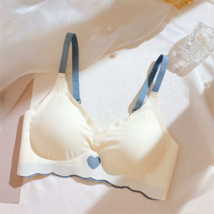 Push%20Up%20Bra%20for%20Women%20All%20Season%20Spandex%20Fabric%20Seamless%20Wireless%20Style%20Solid%20Color%20Adjustable%20Hook%20Closure%20-%20Image%204