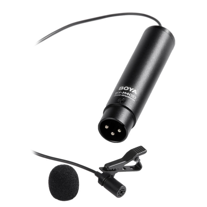 BOYA%20BY-M40D%20Omni-directional%20Lavalier%20Microphone%20Mic%20for%20Sony%20Panasonic%20Camcorder%20Audio%20Recorders%20-%20Image%205