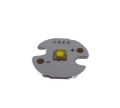 2Pcs - Y 16mm Torch Light WHITE LED 3W LED Light Bulbs 3.1V 3.7V 3W With Metal Plate Heatsink Aluminum Base 16mm PCB 3.7V LED For Torch Light 3W LED Lights Bulbs.