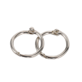 200Pcs 19mm Loose Leaf Binder Rings Key Rings Book Rings Binder Rings for Scrapbook/Album/Craft.