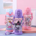 Cartoon Anime Straw Water Bottle Cute Portable Straw Cup Children Water Cup For Home Office School Travel Drink Cups. 