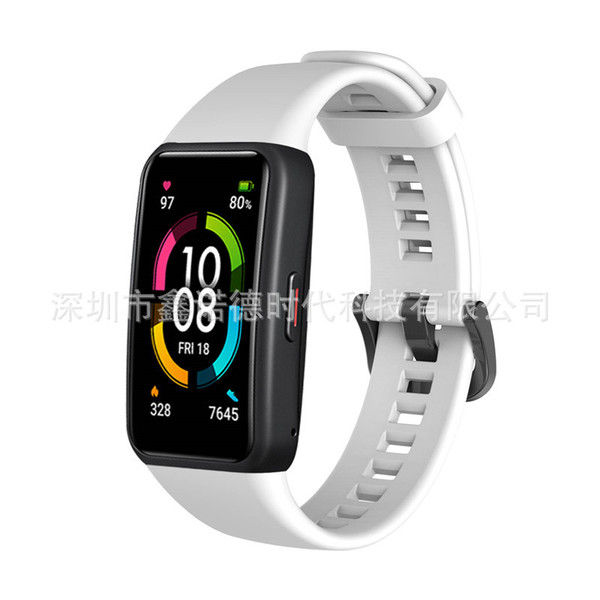 Watch%20Straps%20For%20Huawei%20Band%206%20strap%20official%20Soft%20silicon%20-%20Image%208