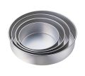 0 4Pcs Round shape Cake Mold,Aluminum Round cake mold 4pis set,Make Cake,Pudding And More,Oven Proof Cake Pan Set.. 