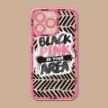 Blink B-BLACK-pink Kpop Phone Case Phone Case For IPhone 11 12 13 Mini Pro Max 14 Pro Max Case Shell Funda Cover. 
