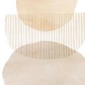 Earth Tone Abstract Geometry Canvas Painting Beige Gray Neutral Color Poster Wall Pictures Boho Wall Art Print Living Room Decor.