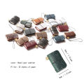Mini Vintage Leather Notebook Retro Pocket Notepad Pendant Travel Diary Planner For Student Office Stationery Supplies Taotai. 