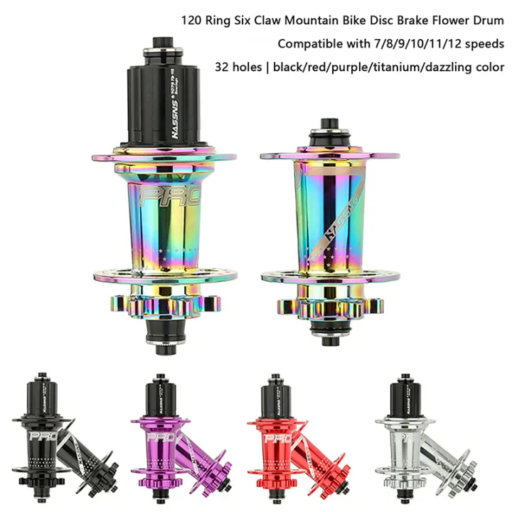 Hassns%20Pro7%20Mtb%20Hubs%20Six%20Jaws%20120%20Rattle%20Quick%20Release%2024%20Hole%2032%20Hole%20Quad%20Perrin%208%209%2010%2011%20Speed%20-%20Image%208