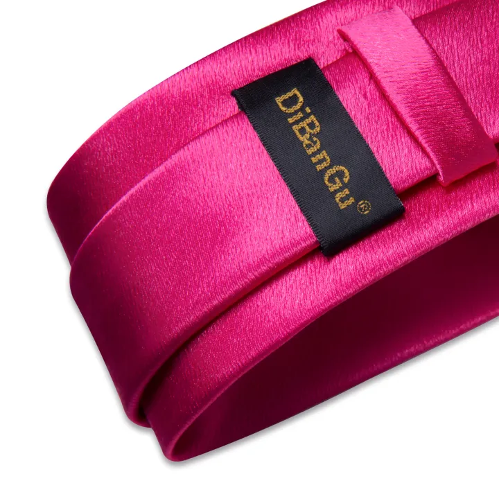 Solid%20Hot%20Pink%20Stain%20Men's%20Tie%20Set%20Handkerchief%20Cufflinks%208cm%20Width%20Wedding%20Party%20Necktie%20Groom%20Men%20Suits%20Accessories%20Gift%20-%20Image%204