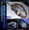 GOLD Gaming Mouse Mause T9 DPI Adjustable Computer Optical LED Game Mice Wired USB Games Cable Silent Mouse for Professional Gamer. 