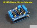 BLUE L293D Motor Driver Module L293D Motor Driver Shield Expansion Board 4.5-16V Motor Driver L293D Module For Arduino Adapters.