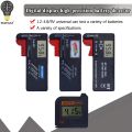 official AN-168 Digital Lithium Battery Capacity Tester Checkered load analyzer Display Check AAA AA Button Cell Universal test. 