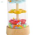 Beaded Raindrops Motor Skill Wooden Toy Educational Learning for Kids. 