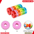Children Math Toys Education Learning Magnetic For Kids Puzzle Cube.