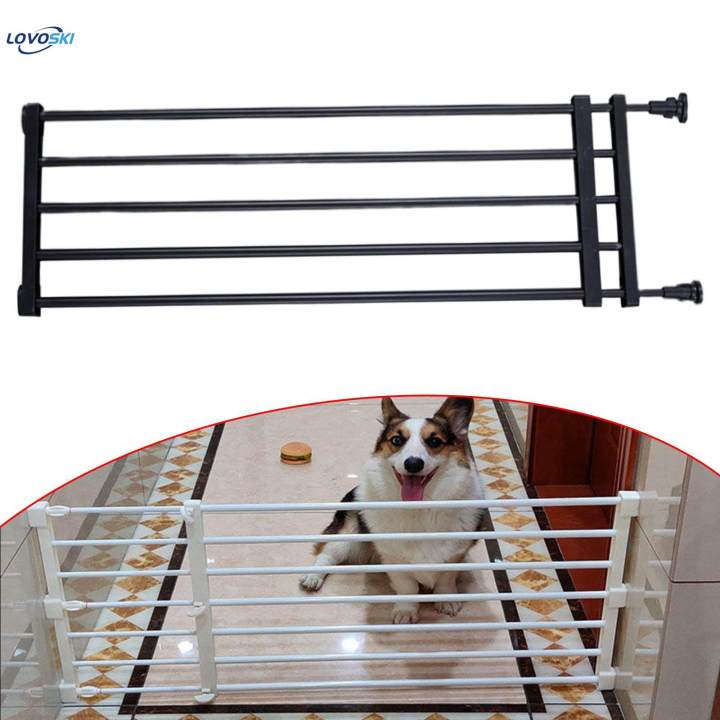 Expandable%20Gate%20Protector%20Barrier%20Retractable%20Dog%20Gate%20for%20Indoor%20Hall%20House%2039to60cmx36cm%20Black%20-%20Image%204