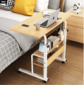 Double Layer Adjustable Reading Table. Moveable & Height Adjustable Laptop Table with 2 Shelves / Study Table / Side Table.. 