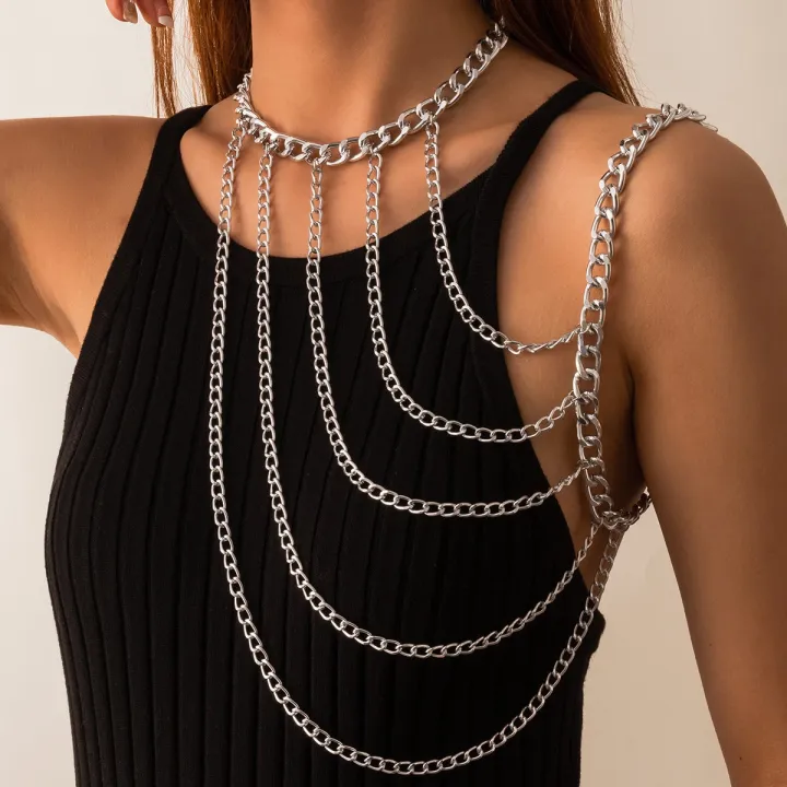 Harness%20Heavy%20Metal%20Body%20Jewelry%20For%20Women%20One%20Shoulder%20Chian%20Necklace%20Beach%20Bikinis%20bodychain%20y2k%20Party%20Grungy%20Accessories%20-%20Image%203