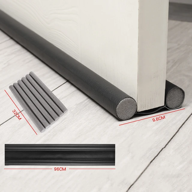 Door Gap Door bottom Seal Strip 37 Inch Long MultiColor Random - Door Sealing Foam
