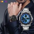 Skmei 1389 Waterproof Stainless Steel Digital Watch - Watch For Men. 