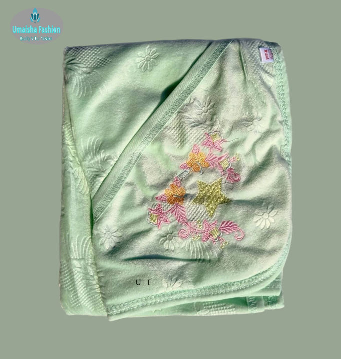 Velvet%20Baby%20Hooded%20Towel%20Cap%20Towel%20Washcloth%20size%2030"%20*%2030"%20-%20Image%203